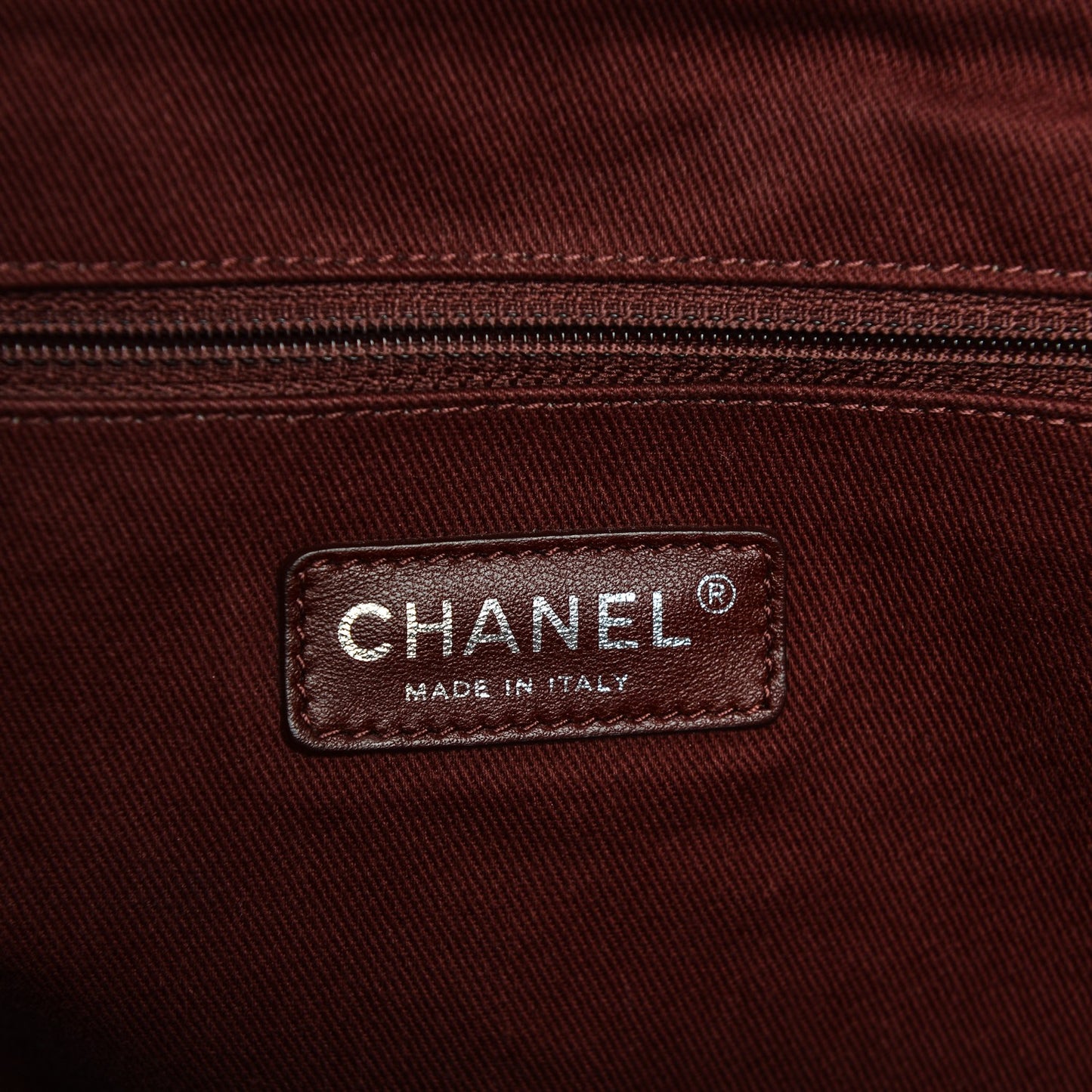 Canvas Large Deauville Tote Red