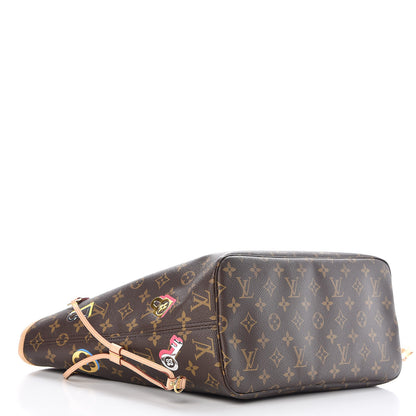 Louis Vuitton Monogram Love Locks Neo Neverfull MM 5 of 8