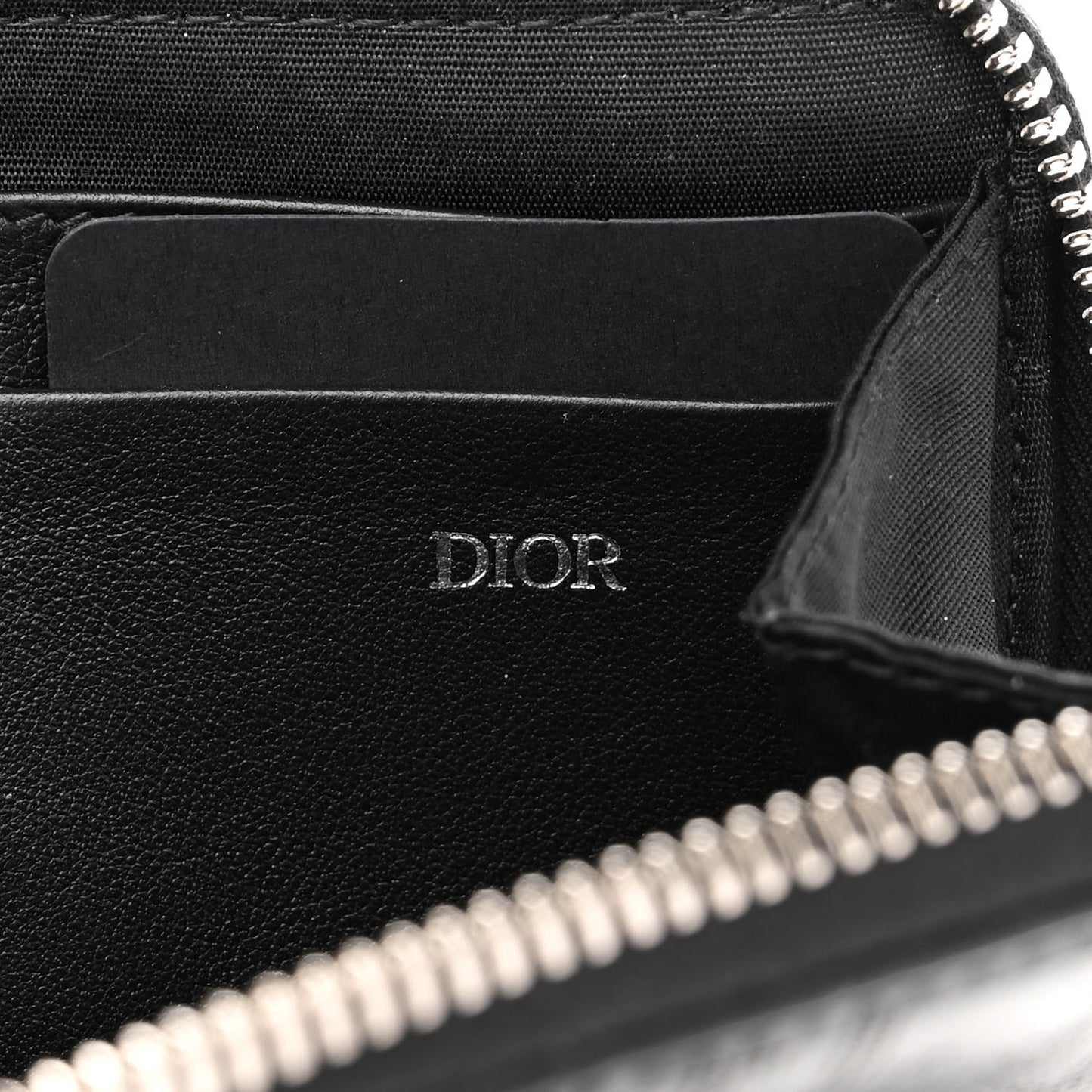 Calfskin Oblique Galaxy Perforated Messenger Black Multicolor