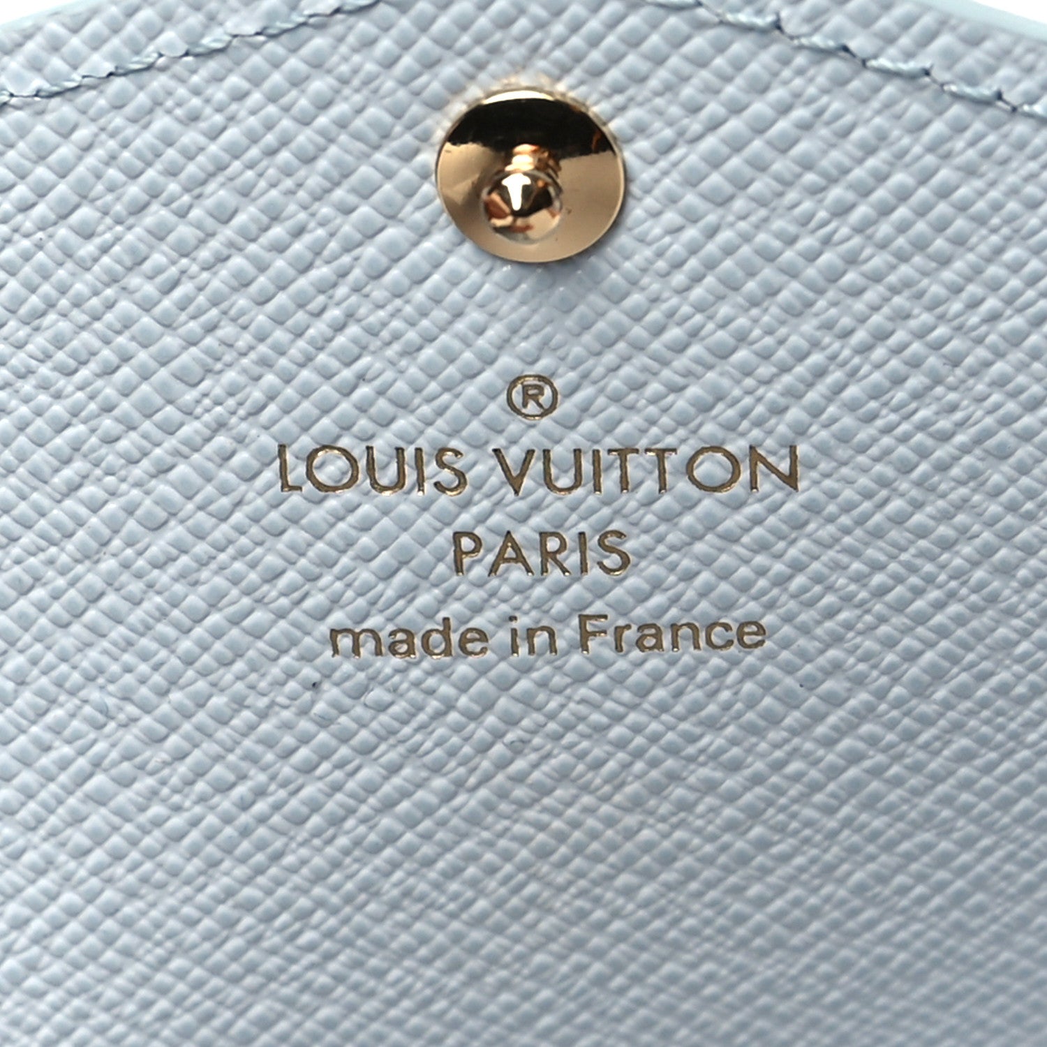 Louis Vuitton Damier Azur Sarah Wallet NM Bleu Olympe 6 of 7
