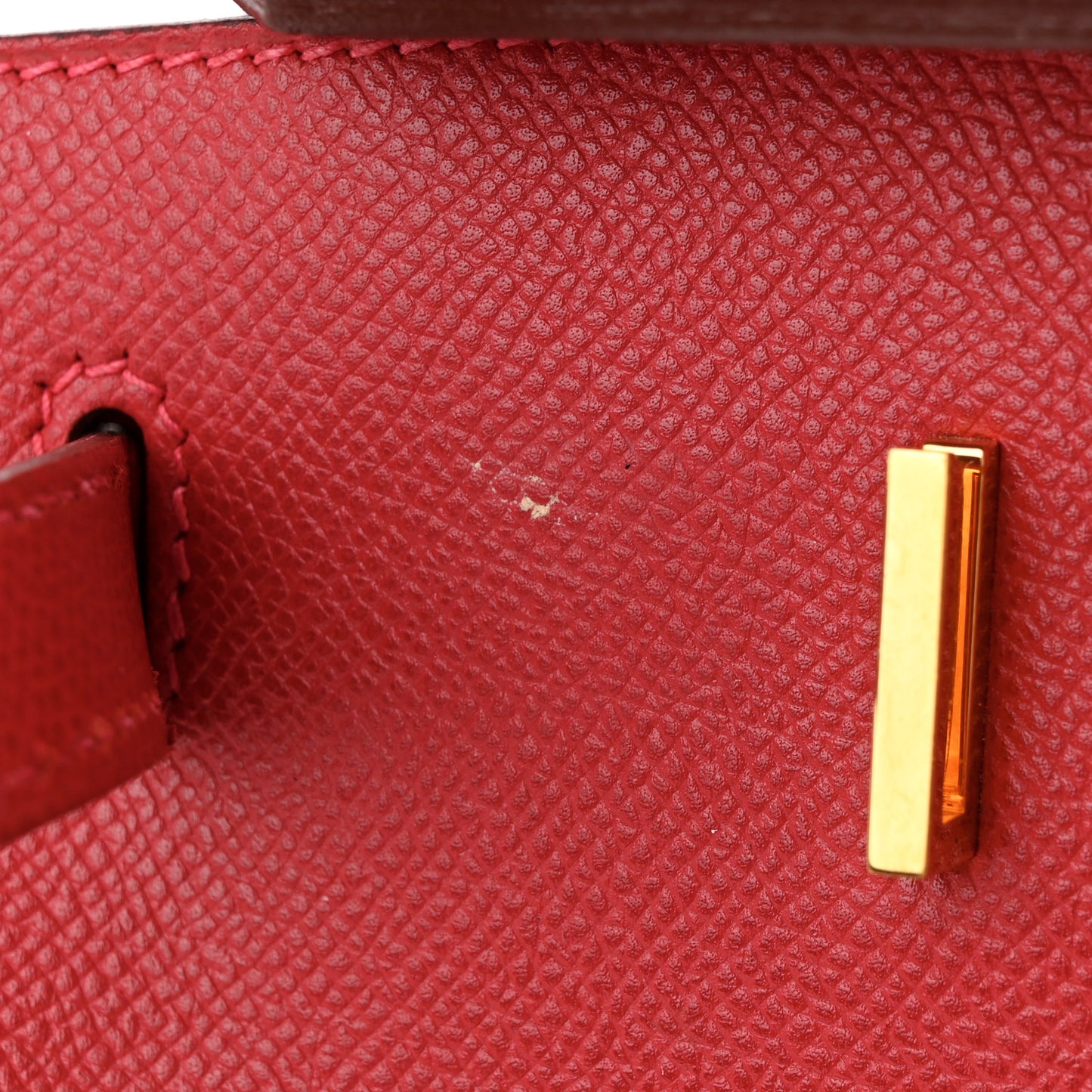 Epsom Birkin 40 Rouge Vif