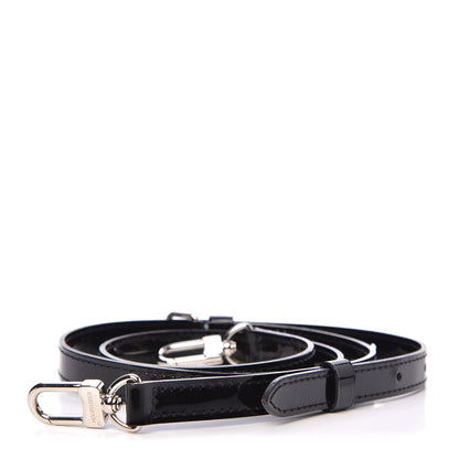 Louis Vuitton Patent 16mm Adjustable Shoulder Strap Black 1 of 3