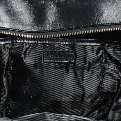 Burberry Leather XL Manor Tote Black 7 of 9