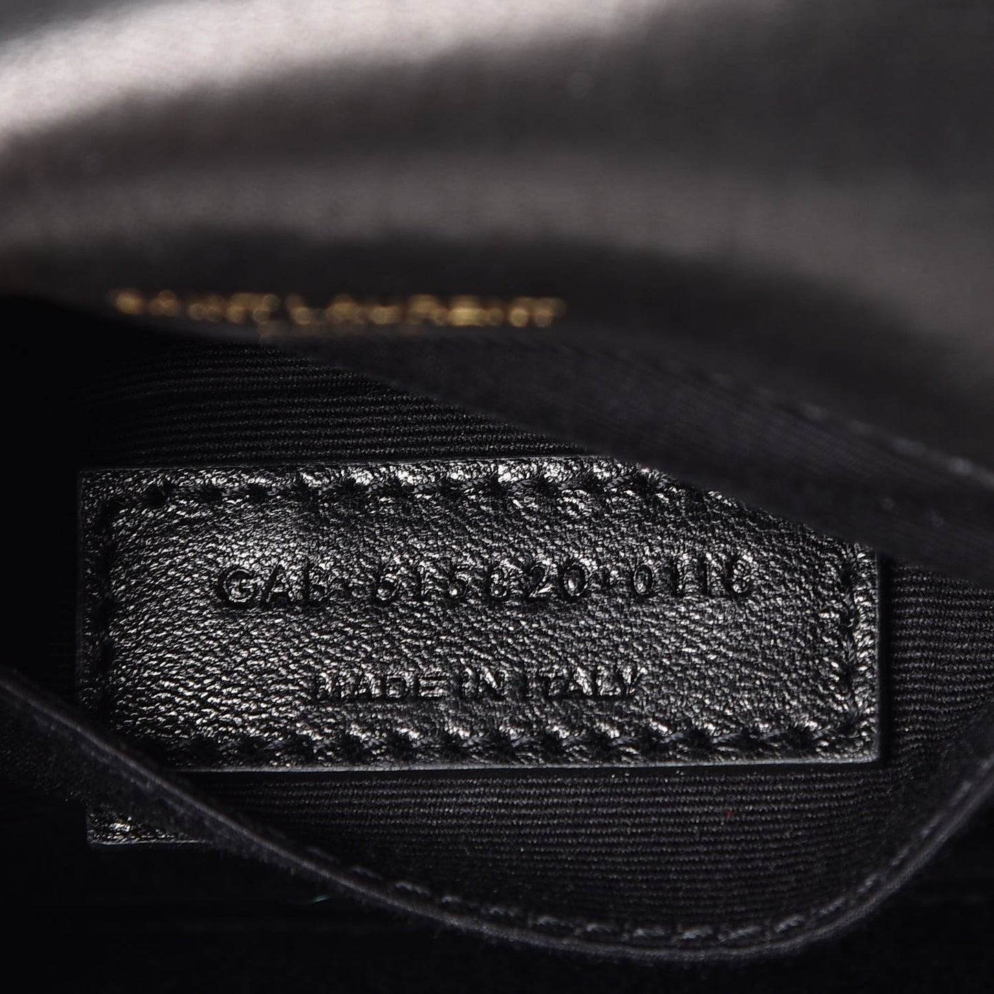 Lambskin Patchwork Monogram Small Jamie Black