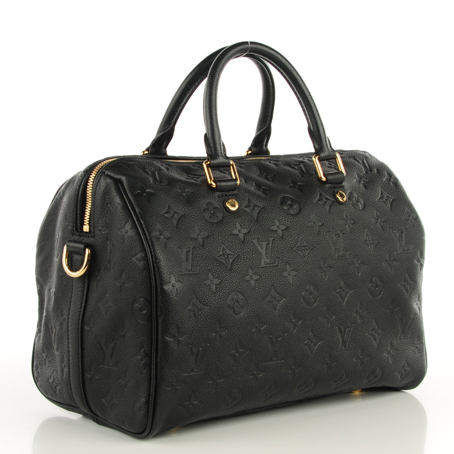 Louis Vuitton Empreinte Speedy Bandouliere 30 Black 3 of 7