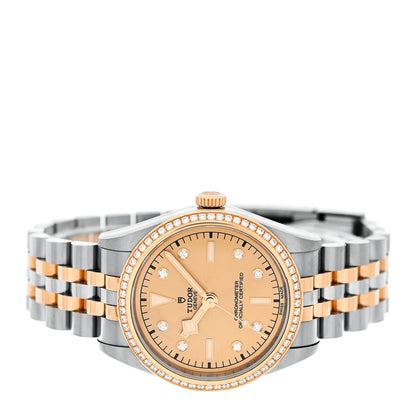 TUDOR Stainless Steel 18K Yellow Gold Diamond Bezel 36mm Black Bay Automatic Watch Champagne 79653 2 of 5