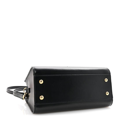 Saint Laurent Calfskin Monogram Baby Cabas Black 4 of 9