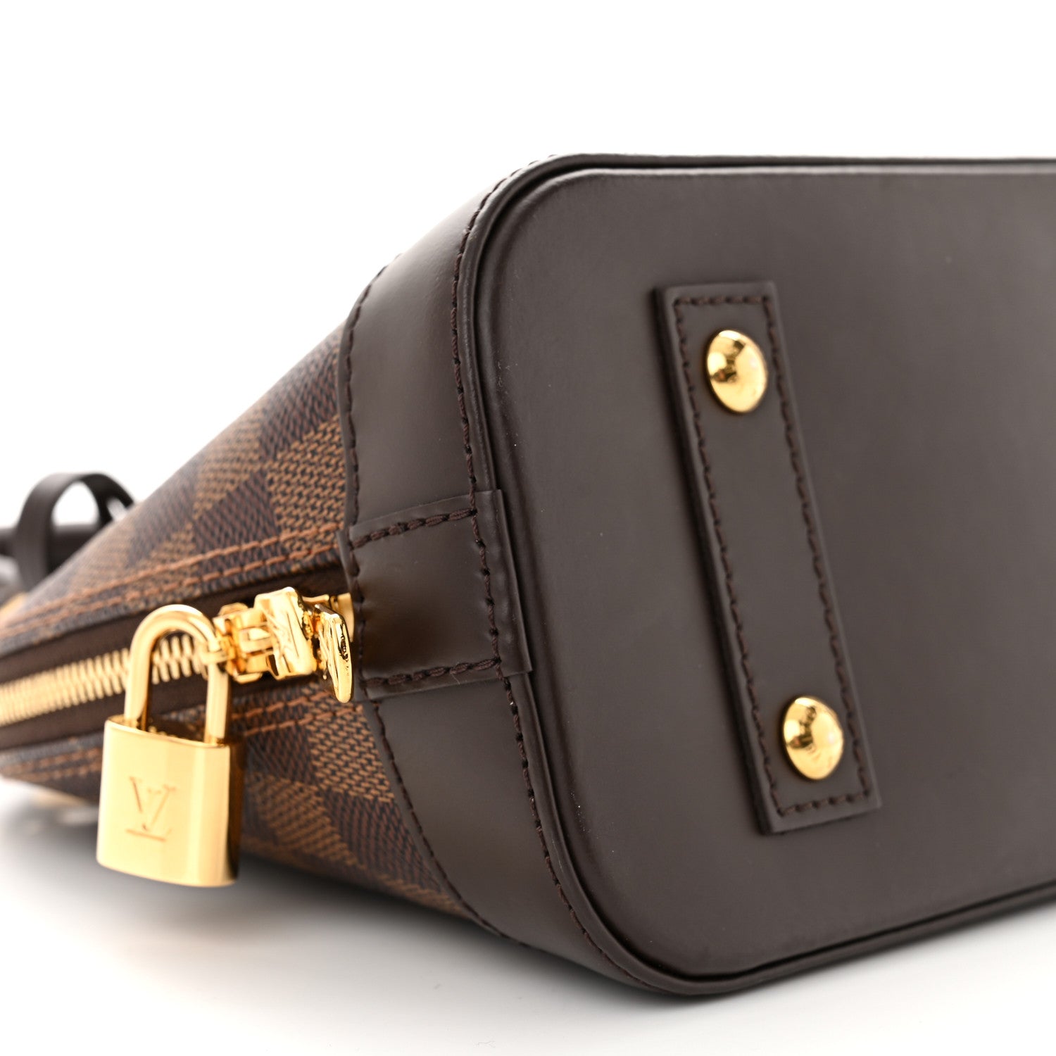 Louis Vuitton LOUIS VUITTON Damier Ebene Alma BB 8 of 9