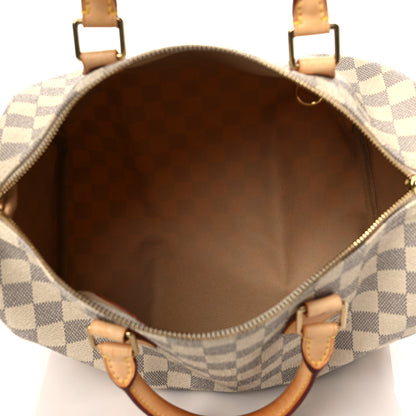 Louis Vuitton Damier Azur Speedy 30 5 of 10