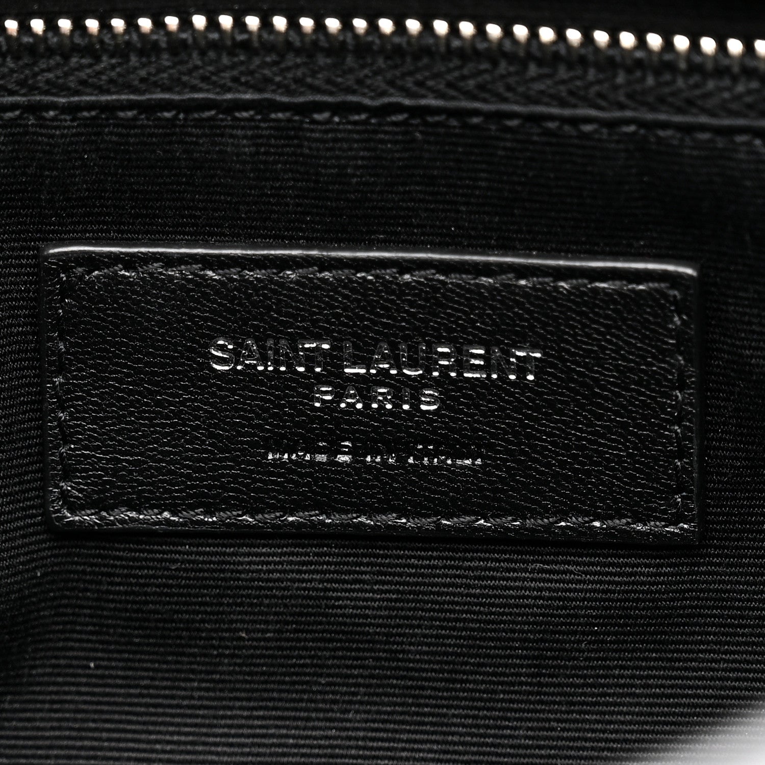 Saint Laurent Lambskin Quilted Toy Loulou Puffer Monogram Chain Satchel Storm 6 of 12