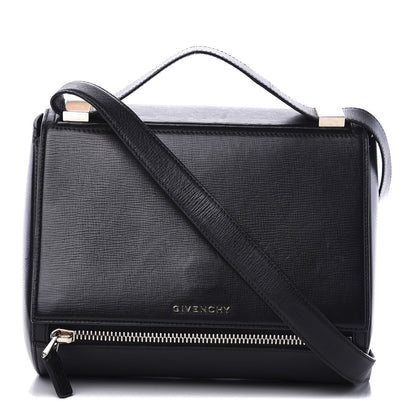 Givenchy Textured Calfskin Medium Pandora Box Crossbody Bag Black 1 of 10