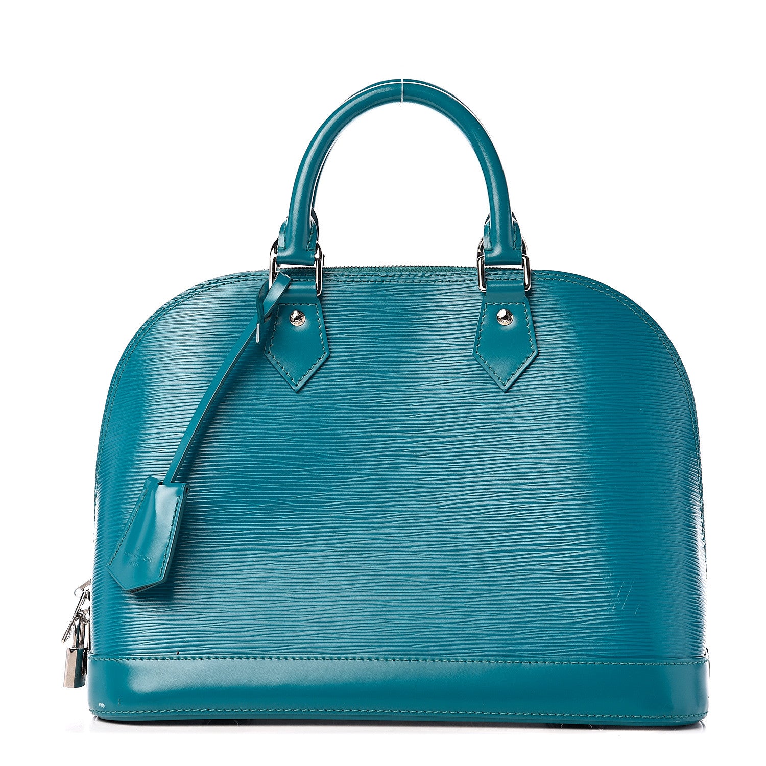 Louis Vuitton Epi Alma PM Cyan 1 of 9