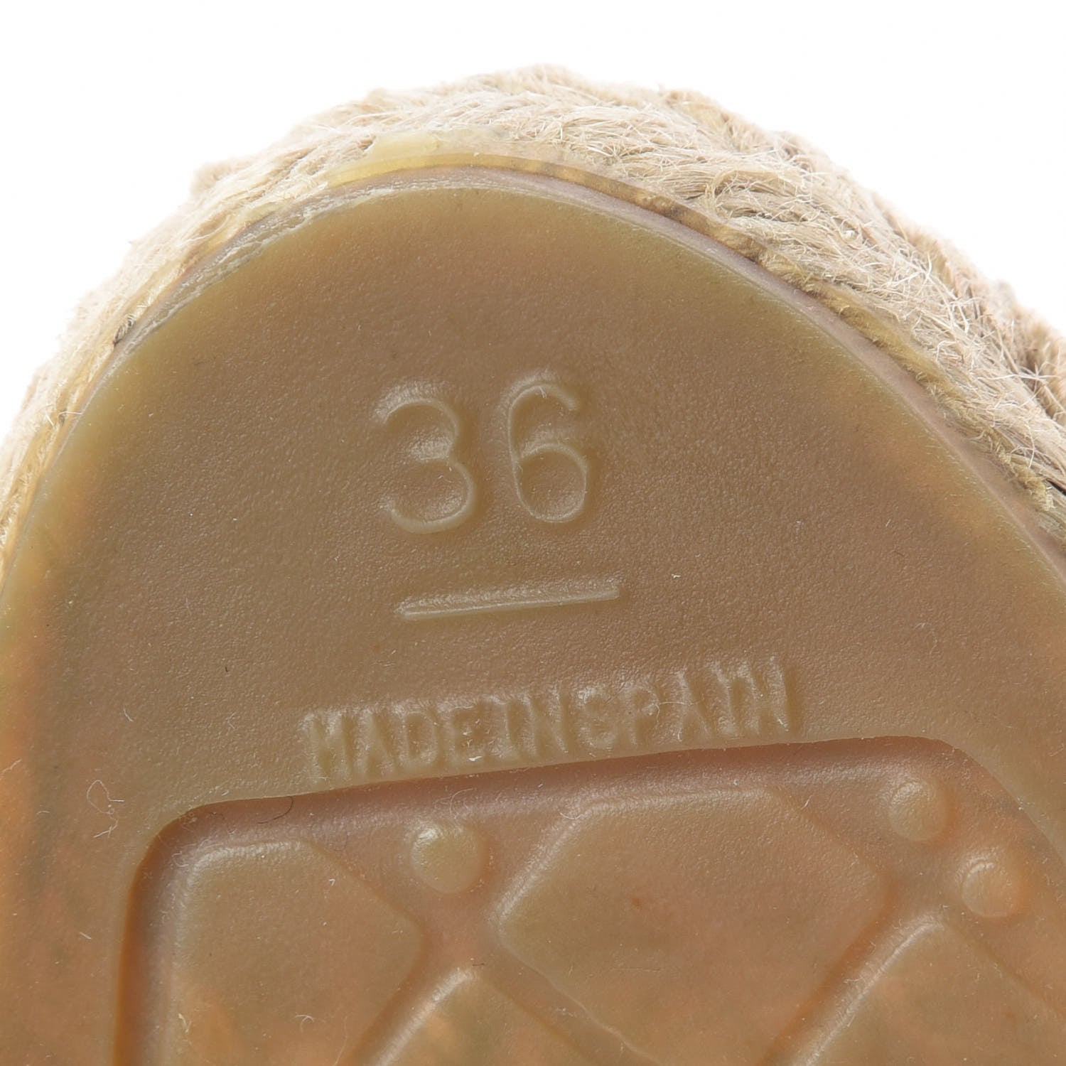 Chanel Lambskin CC Espadrilles 36 Black 9 of 9