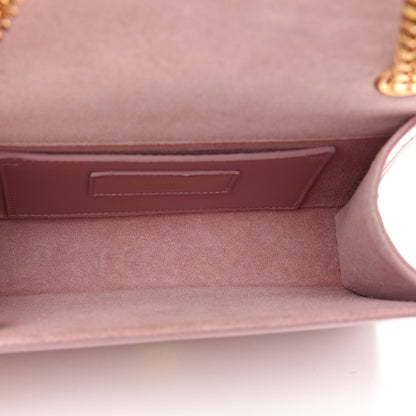 Saint Laurent Patent Small Classic Monogram Kate Satchel Dragee 5 of 10