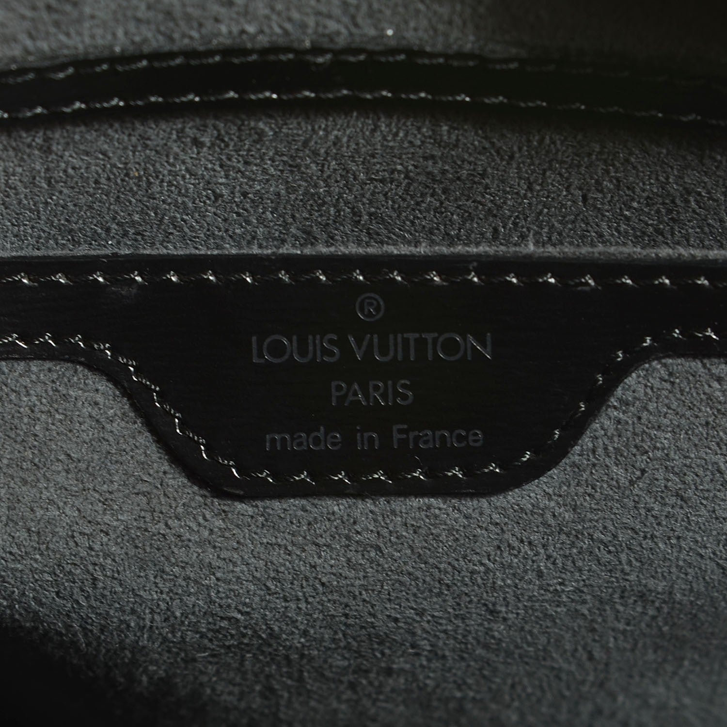 Louis Vuitton Epi Saint Jacques PM Black 6 of 7