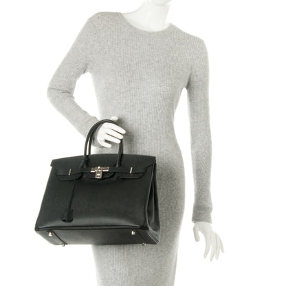Hermes Epsom Birkin 35 Black 2 of 26