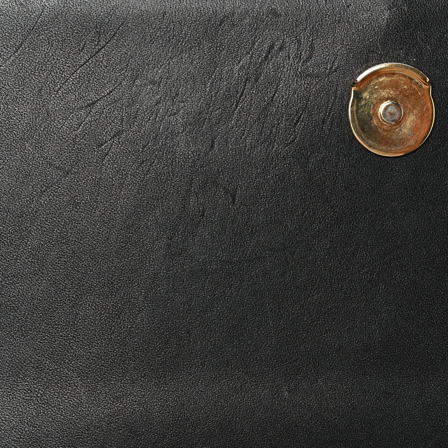 Smooth Calfskin Classic Monogram Kate Tassel Chain Wallet Black