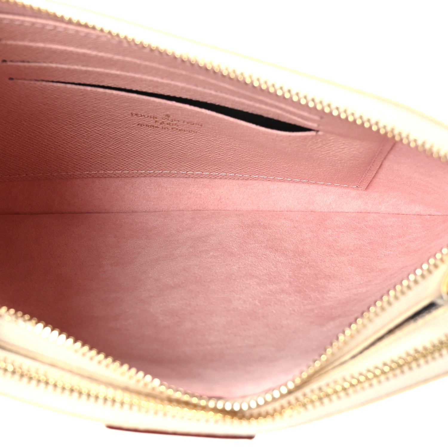 Louis Vuitton Damier Azur Double Zip Pochette 6 of 9