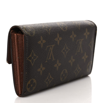 Louis Vuitton Monogram Sarah Wallet 3 of 9