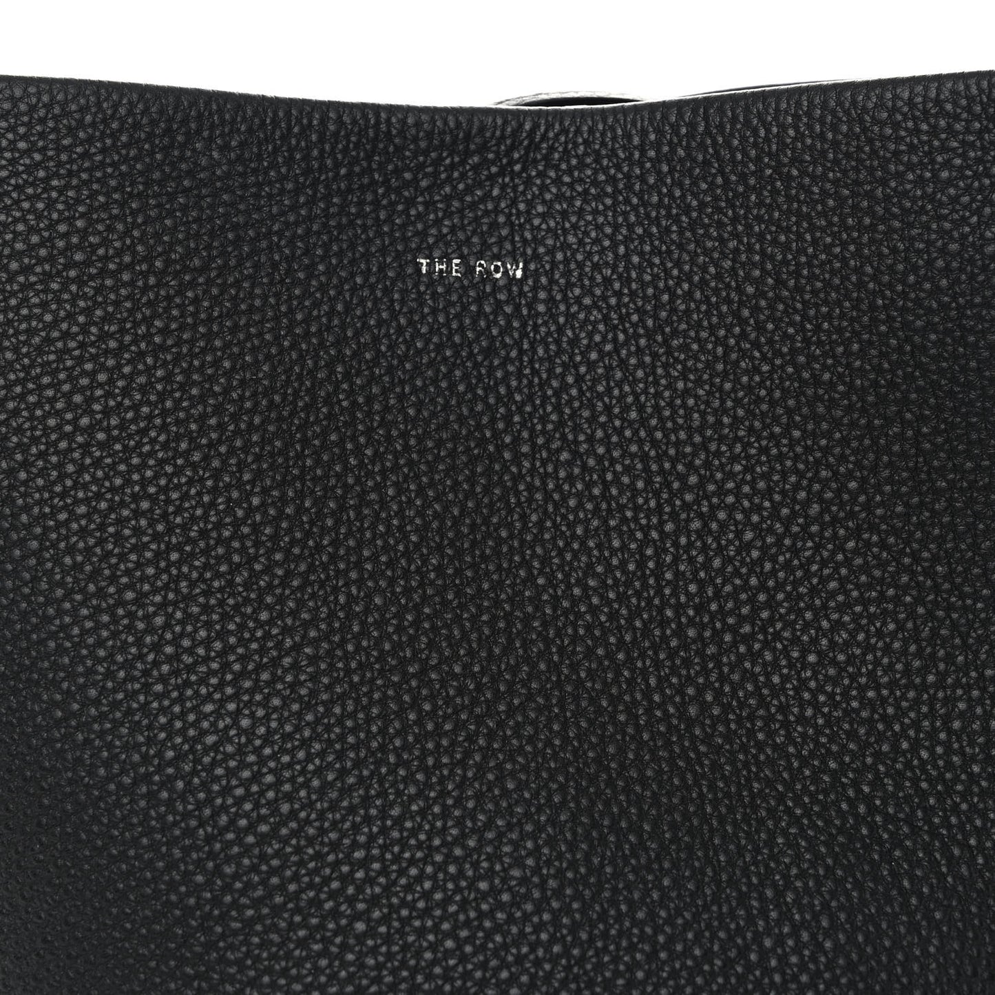 Grained Calfskin Medium N/S Park Tote Black