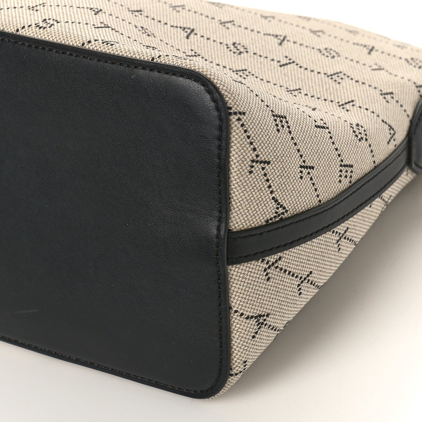 Monogram Canvas Stella Logo Zip Shoulder Bag Neutral