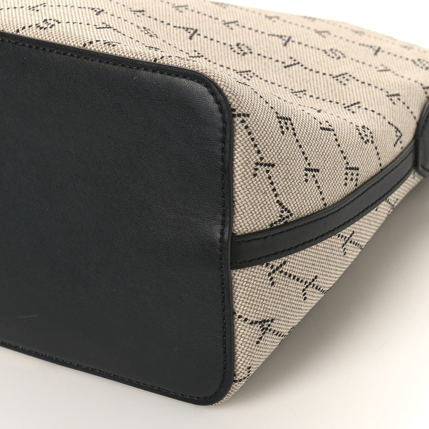 Stella McCartney Monogram Canvas Stella Logo Zip Shoulder Bag Neutral 8 of 8