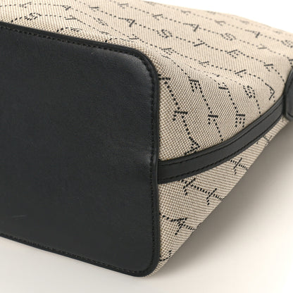 Stella McCartney Monogram Canvas Stella Logo Zip Shoulder Bag Neutral 8 of 8