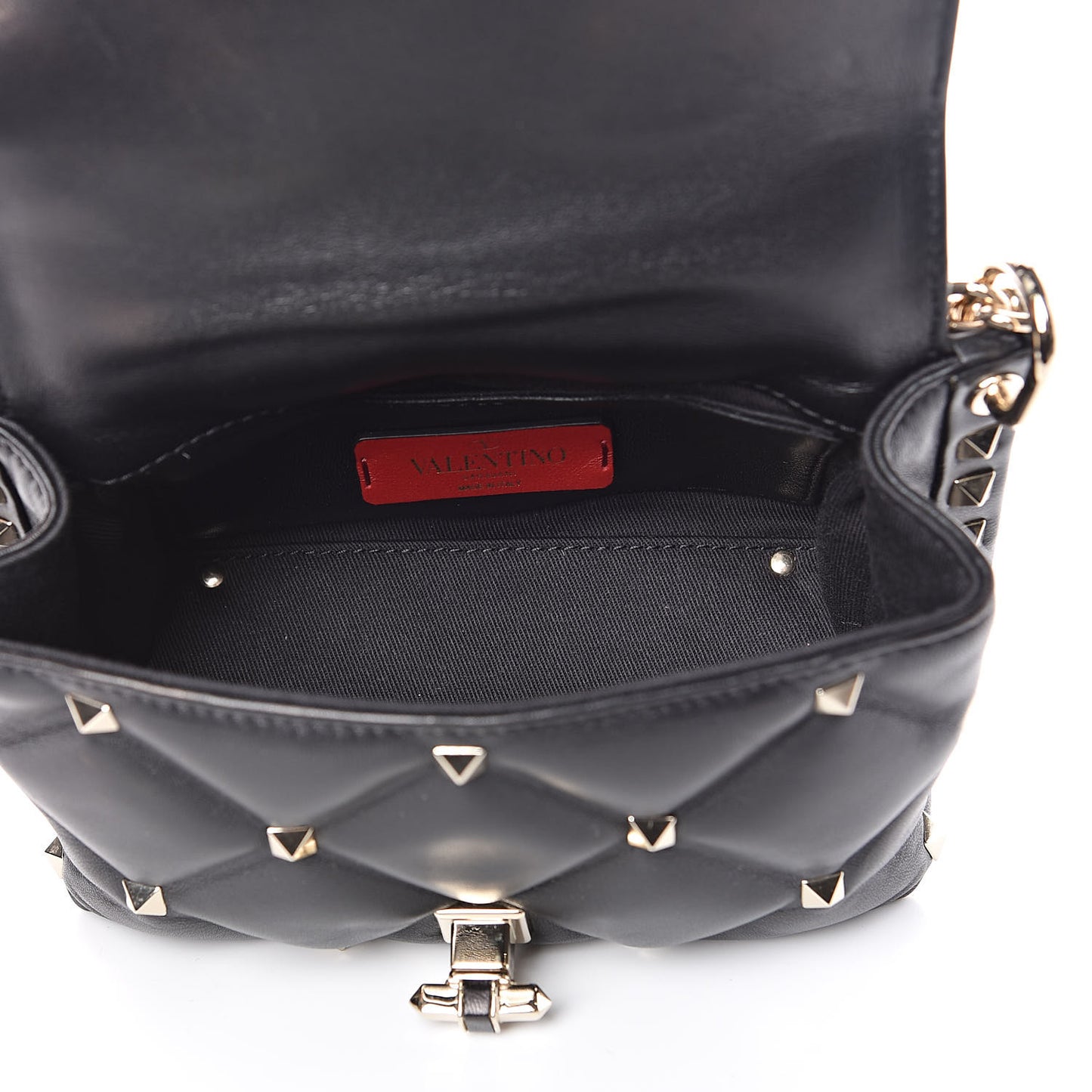 Nappa Mini Candystud Crossbody Black