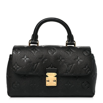 Louis Vuitton Empreinte Monogram Nano Madeleine Black 1 of 9
