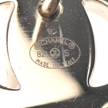Chanel Metal CC Turnlock Earrings Gold 4 of 4