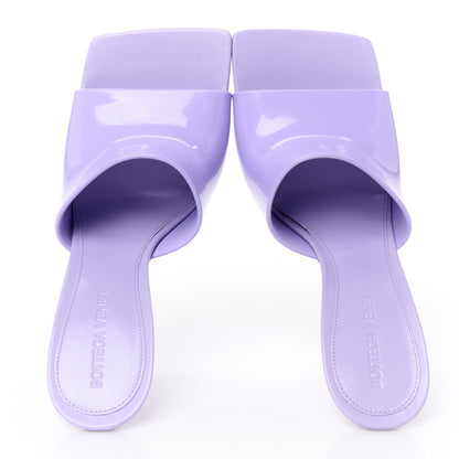 Bottega Veneta Rubber Mule Sandals 37 Purple 5 of 9