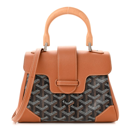 Goyard Goyardine Mini Saigon Black Gold 1 of 9