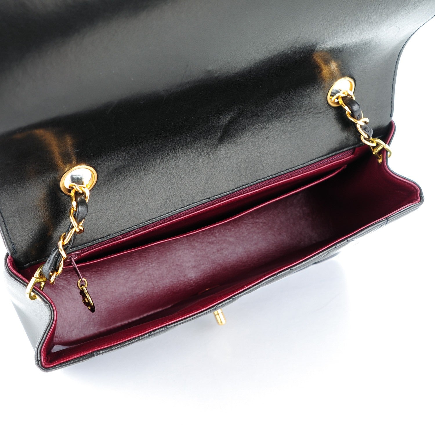 Chanel Lambskin Medium Single Flap Black 5 of 8