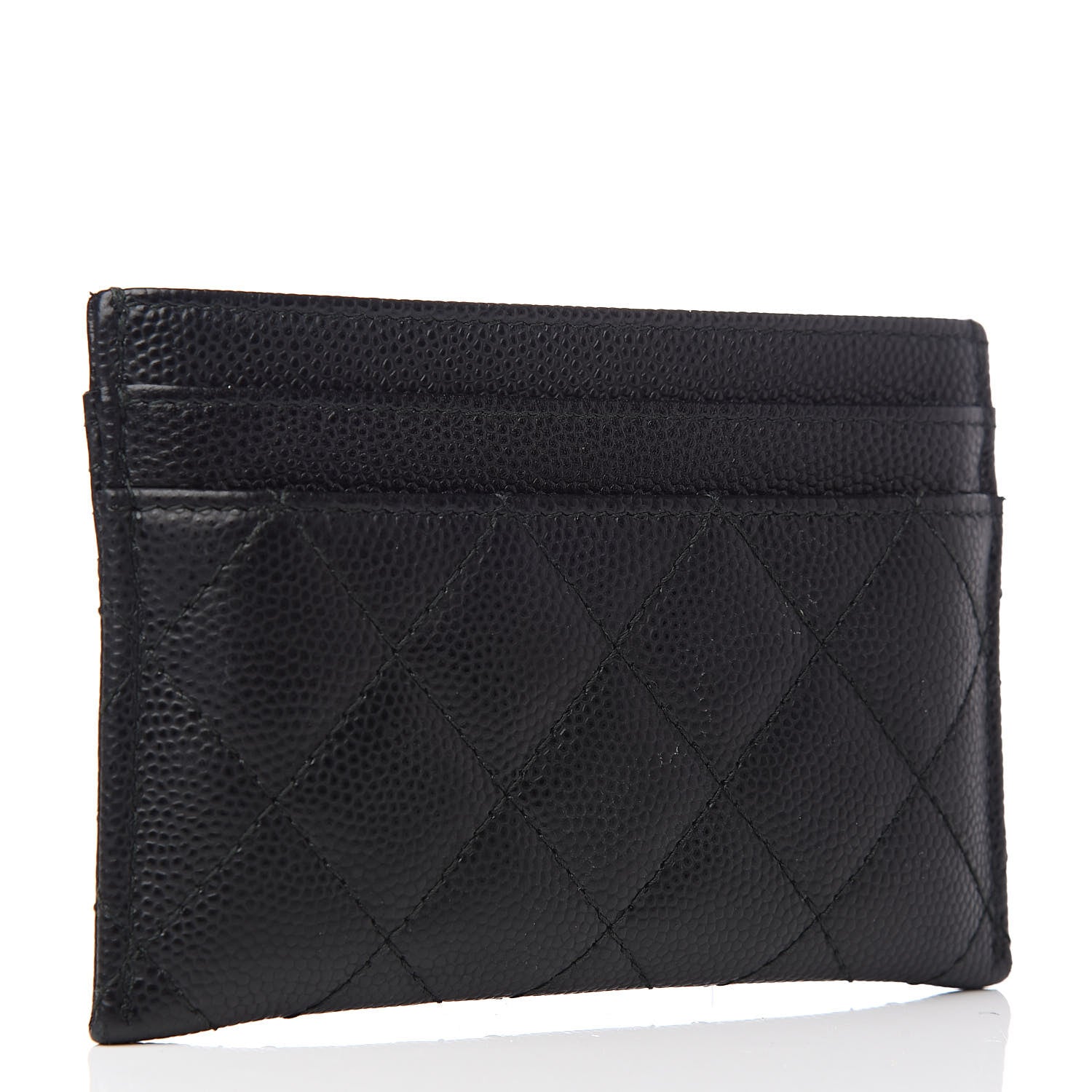Chanel Caviar Quilted Boy Card Holder Black 3 of 9