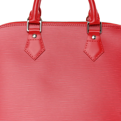 Louis Vuitton Epi Alma PM Castillan Red 7 of 9