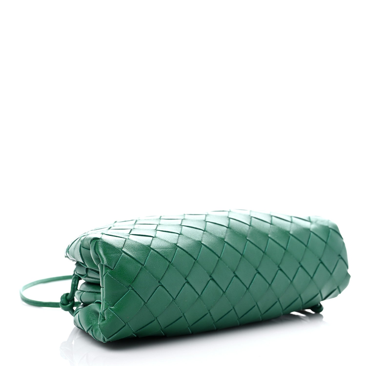 Bottega Veneta Nappa Intrecciato The Mini Pouch Racing Green 4 of 12