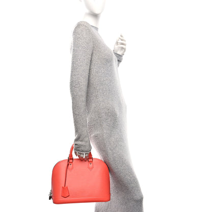 Louis Vuitton Epi Alma MM Poppy 2 of 10