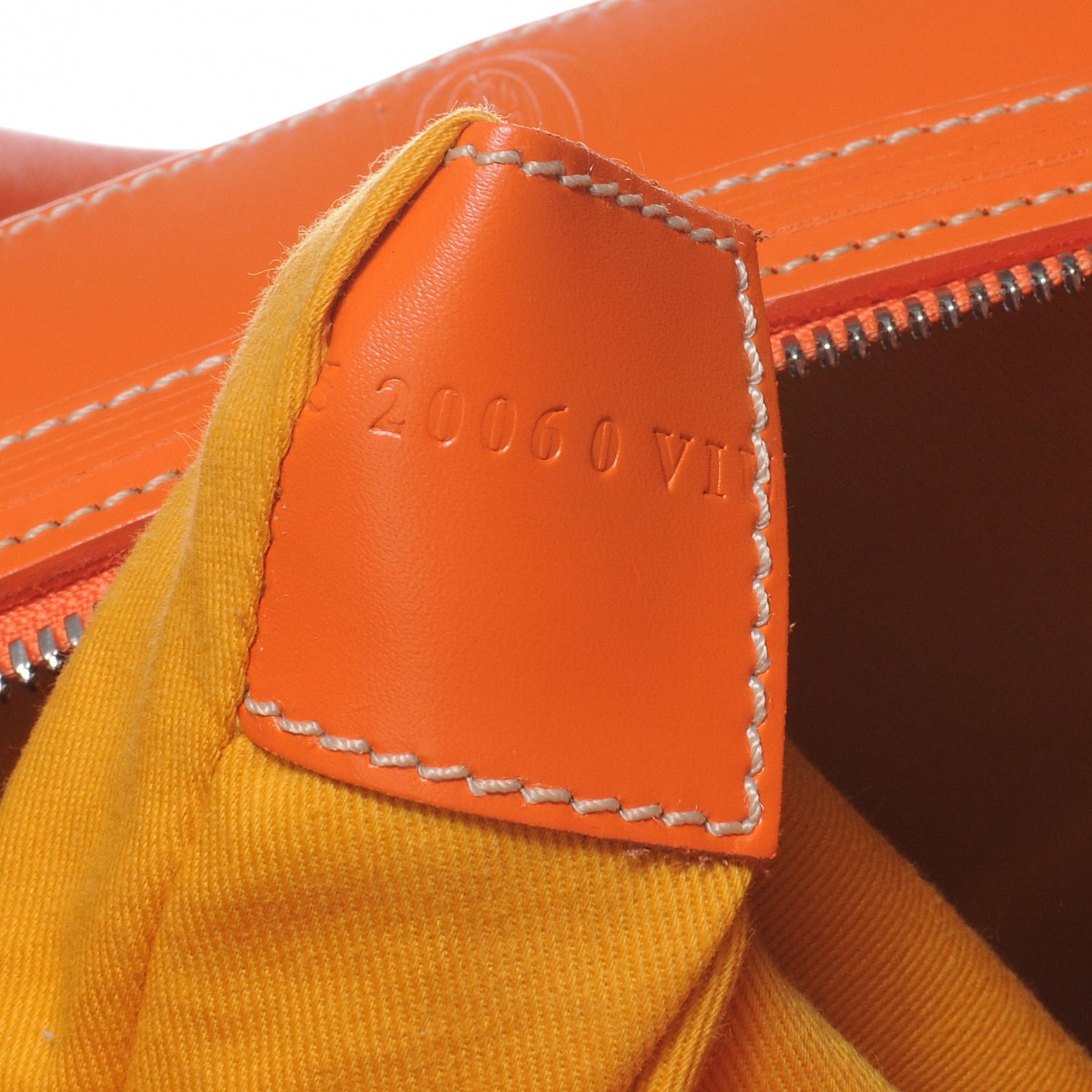 Goyard Goyardine Boeing 45 Carry On Orange 7 of 7