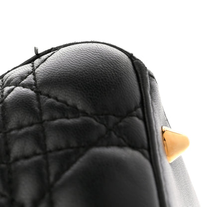 Christian Dior Lambskin Cannage Medium Lady Dior Black 12 of 12
