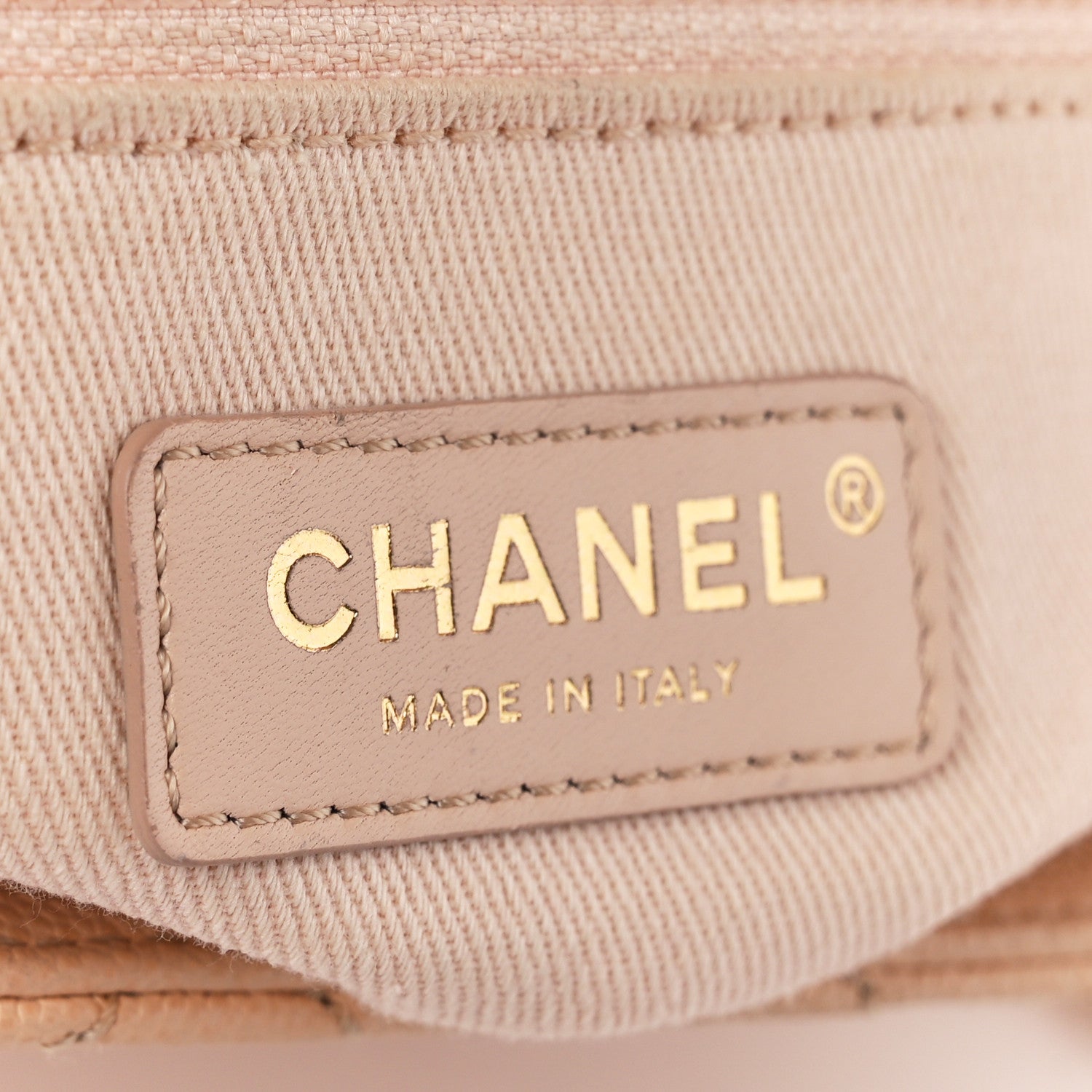 Chanel Caviar Quilted Large Coco Handle Flap Beige 7 of 15