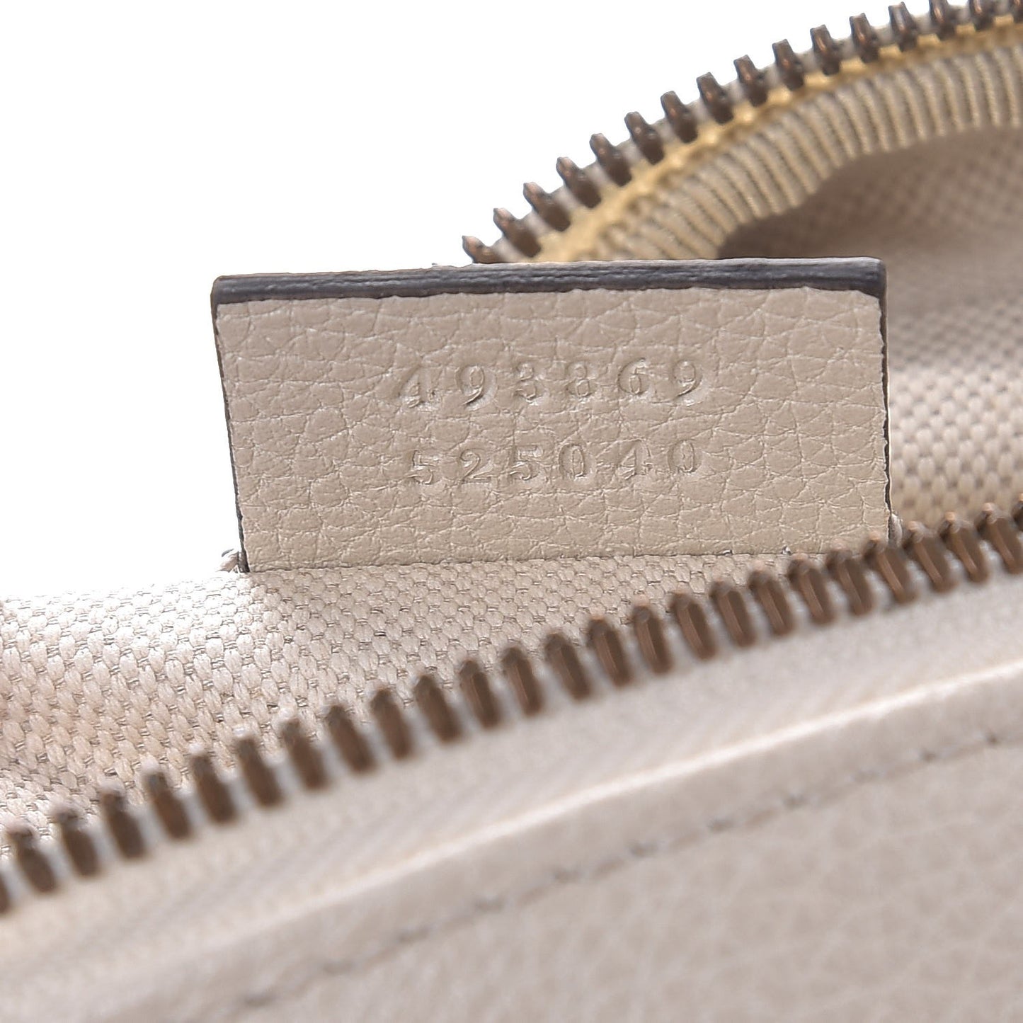 Grained Calfskin Logo Belt Bag White