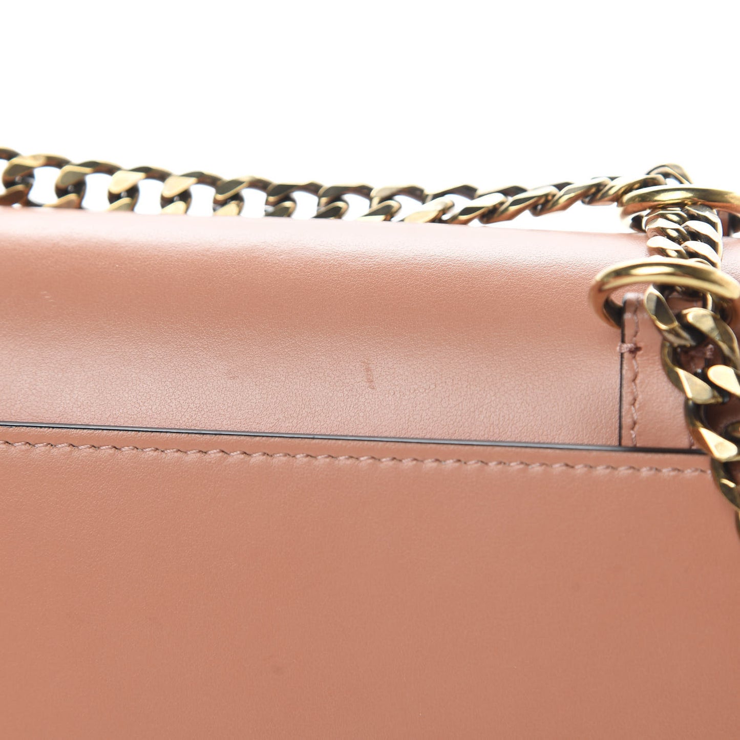 Calfskin Small Elisa Shoulder Bag Nude