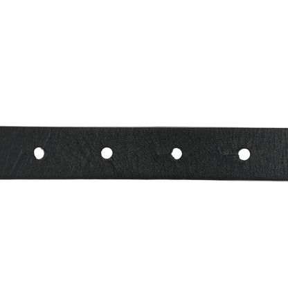 Chanel Lambskin Resin CC Heart Chain Belt 85 34 Black 5 of 5