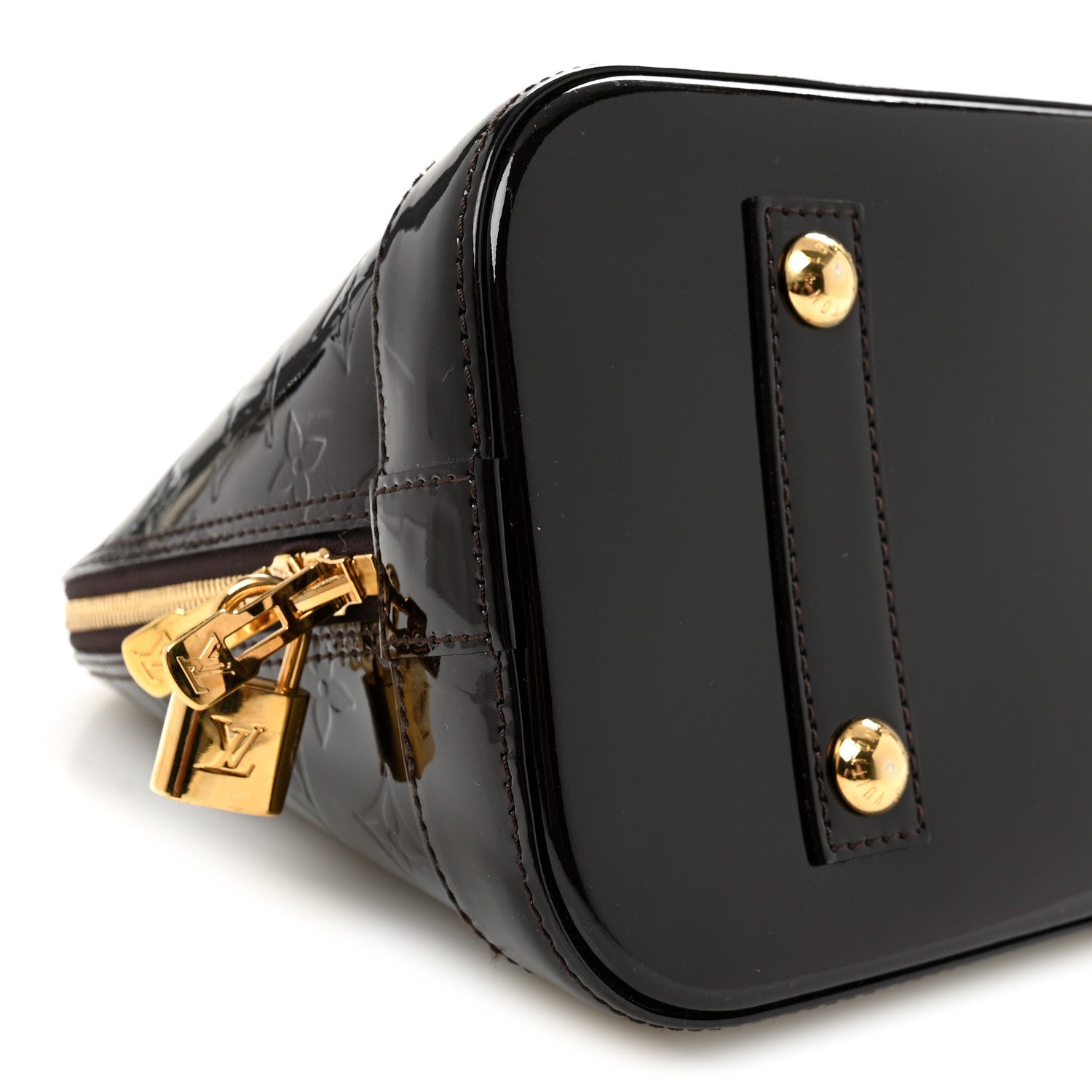 Louis Vuitton Vernis Alma PM Amarante 8 of 9