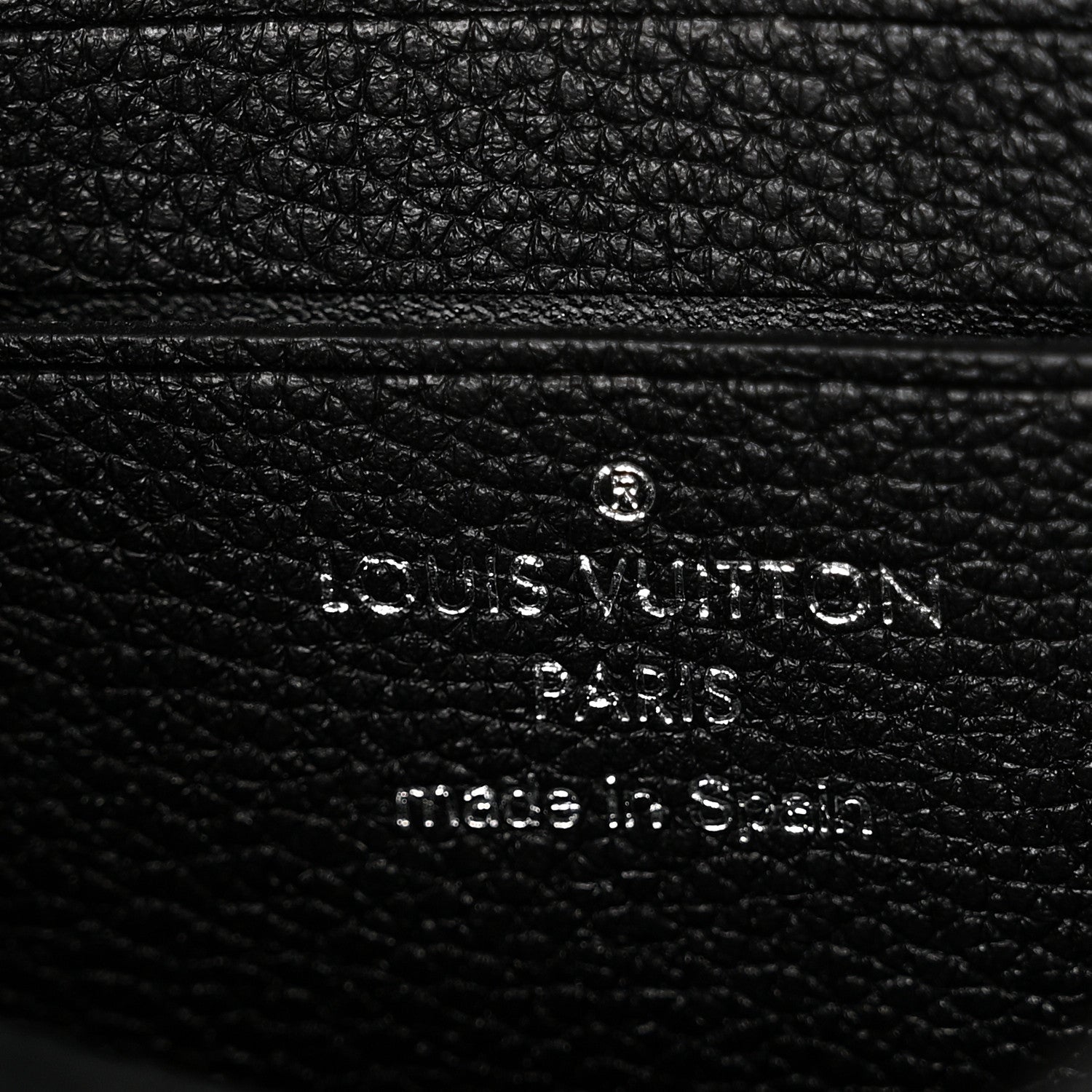 Louis Vuitton Calfskin Nano Lockme Bucket Black 6 of 10