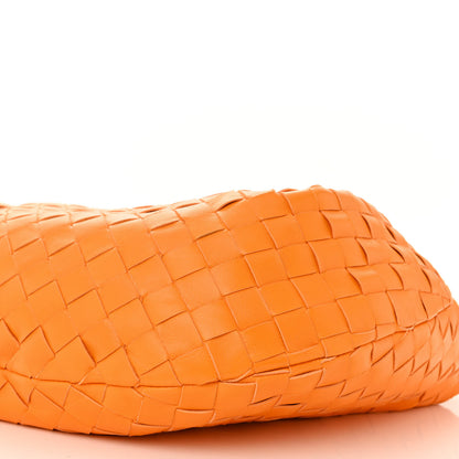Bottega Veneta Nappa Intrecciato Teen Jodie Hobo Tangerine 10 of 10