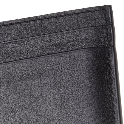 Valentino Garavani Vitello Rockstud Card Holder Black 7 of 8