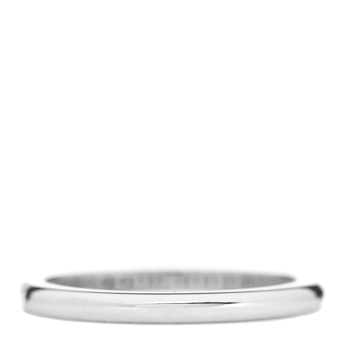 Platinum Diamond .17ctw Soleste Half Eternity Band Ring 53 6.25