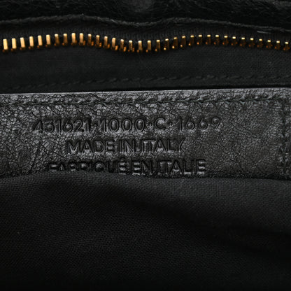 Balenciaga Agneau Classic Gold Hardware S City Black 8 of 9