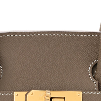 Hermes Epsom Birkin Sellier 30 Etoupe 8 of 11